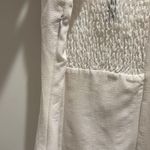 Divided White Mini Dress Photo 6