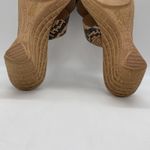 Italian Shoemakers NEW  Womens 8 Shoes Wedge Sandals Snakeskin Print Crisscross Photo 9