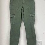 Spanx  Green Cargo Skinny Jeans High Rise Womens M Denim Stretch Classic Fall Photo 0