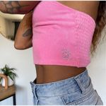 Juicy Couture UO  Pink Terry Cloth Halter Crop Top NWT‎ Y2K Size Medium Photo 1
