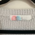 Free People  Knit Set Sweater Vest Striped Shorts Medium Boho Beach Festival Cozy Photo 2