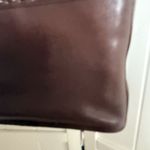 Brighton  Brown Leather Basket Weave‎ Design Tote Handbag Purse Vintage Photo 11