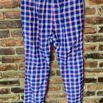 Embassy Clothing Co Pink Blue Plaid Sleepwear Pajama Pants Women's Size Large Photo 2