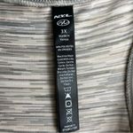 Women's N.Y.L. 3XL Gray/Pink Striped T Photo 2