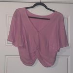 Abercrombie & Fitch pink knot top Photo 0