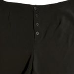 Eloquii Black Dress Shorts Four Button Closure Pockets Polyester Spandex Size 28 Photo 1