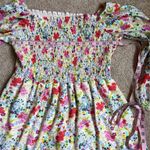 LC Lauren Conrad  Smocked Floral Dress Photo 4