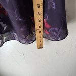 secret treasures Y2k Size Medium Purple Lace Coquette Floral Babydoll Gown Photo 7