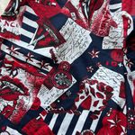 Bonworth  Shorts Medium Pull On Red White Blue Nautical Sailing Photo 11