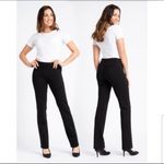 Betabrand  Straight Leg Classic Dress Pant Yoga Pants Black Size Small Long Photo 1