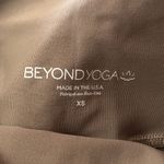Beyond Yoga  Shorts Size XS Twinkle High Waist Biker Mocha Brown Athletic Sparkle Photo 4