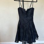 House Of CB  'Serenita'‎ Black Floral Lace Back Mini Dress NWOT Size S Photo 7