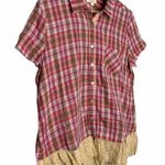 Oddi 90s Grunge Style Blouse With Lace NWT Photo 1