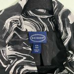 Scoop NYC Women's Marble Print Tie Neck Blouse Size XXL (20) NWT Photo 7