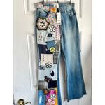 Urban Outfitters  BDG patchwork high rise flare jeans NWT size 26 Photo 4