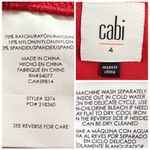 CAbi Little Red Jacket #3374 Tailored Ponte Knit Blazer Jacket Women’s Size 4 Photo 13