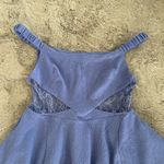 Free People NWOT Brooklyn Mini Skater Dress Women's L Whimsygoth Fairy Disco Y2K Photo 2