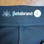 Betabrand  Straight Leg Classic Dress Yoga Pant Womens Large Black Office Preppy Photo 5