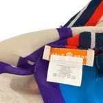 Tory Burch lucky charm motif printed wrap scarf Photo 8