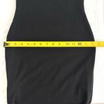 Showpo Black Spaghetti Strap Dress LBD Size 2 Photo 7