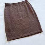 St. John Collection  Brown Pencil Skirt sz 10 Photo 0