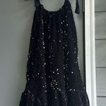 Free People Nova embellished mini dress in black Photo 1