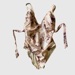 Time & Tru Static Tie Dye One Piece Swimsuit Photo 2