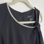 EUC MSK Black Sleeveless Jumpsuit Rhinestone Edges sz XL Photo 4