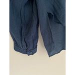 Brochu Walker  Jaxon Popover Lightweight Long Sleeve Blue Blouse Medium EUC Photo 5