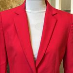 ZARA  Basic Shoulder Pads Hot Pink Single Button Blazer Size Medium Photo 1