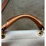 Marc by Marc Jacobs  Classic Natasha Crossbody Bag White Cream Pebbled Leather Photo 8