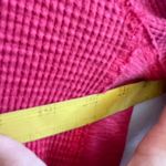 Lucky Brand  Women's Orange Long Sleeve Thermal Top Size Boho Chic Cozy Small Photo 6