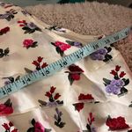 Vintage Silk Floral Cottage core Coquette Forever21 Top Large Photo 10