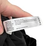 Eileen Fisher  Bateau Neck Short Sleeve Velvet High‎ Low Shift Dress Size Small Photo 13