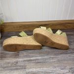 Coconuts by Matisse  Womens Green Soire Wedge Platform Heels Espadrille Size 6 Photo 6