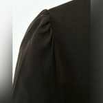 Kate Spade  black rosette shift shirt silk dress size 0 Photo 12