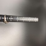 Vintage silver diamond cut tooled nugget ring 14k gold plated Sz 6 Mod 60’s MCM Photo 3