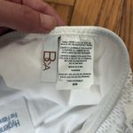 Becca  Kennedy Crochet Tab Side Hipster Bikini Bottom‎ Swimsuit White Size M NWT Photo 5