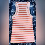 Aerie NWOT!  Stripe Boyfriend Scoop Waffle Knit Racerback Tank Photo 3