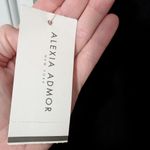 Alexia Admor NWT  Sadie Boatneck Jumpsuit Women's XLarge Black Photo 9