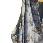 Sachin + Babi  Casey Blue Floral Sleeveless Belted Button Up Midi Shirt Dress 4 Photo 9