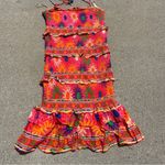 Farm Rio  Coral Summer Sun Mini Dress size M NEW Photo 9