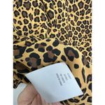 Motto‎ Button Front Womens Animal Print Shirt Long Sleeve Size 8 Brown Size M Photo 6
