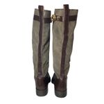 Louise et Cie Womens Sz 10 Yvon Casual Burnt Oak Brown Suede Leather Zipper Boot Photo 6