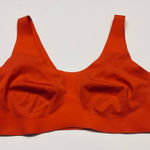 Knix Revolution Wireless Pullover Bra Size M Fits 34A 34B 34C Orange Photo 0