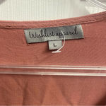 Wishlist  Apparel Boutique Short Sleeve Blouse Size Large Photo 2