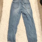 Wild Fable High Rise Cropped Mom Jeans Distressed Light Wash 8 Photo 2