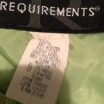 Requirements tweed basket weaved lime green skirt Photo 3