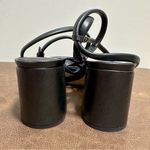 Nordstrom Rack NEW Lagrange Block Heel Strappy Sandals Vegan Faux Leather Black Photo 3