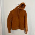Athleta - Cattail Brown Tugga Sherpa Hoodie Sweatshirt Warm Cozy Athletic Photo 1
